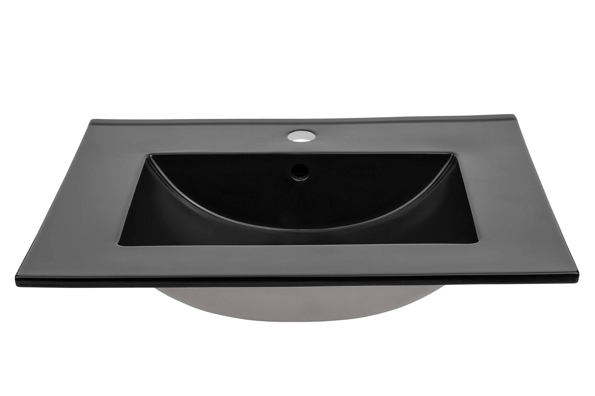 Umývadlo do kúpeľne LAVA BLACK 80 UM-8003-80-BLACK DP