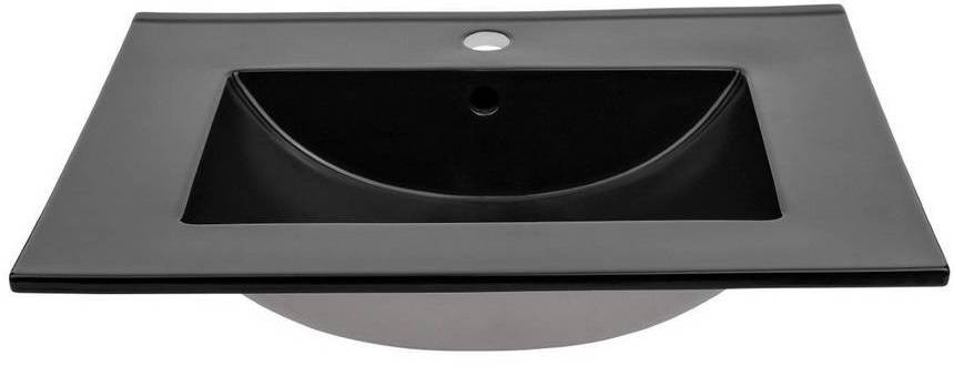 Umývadlo do kúpeľne LAVA BLACK 80 UM-8003-80-BLACK DP