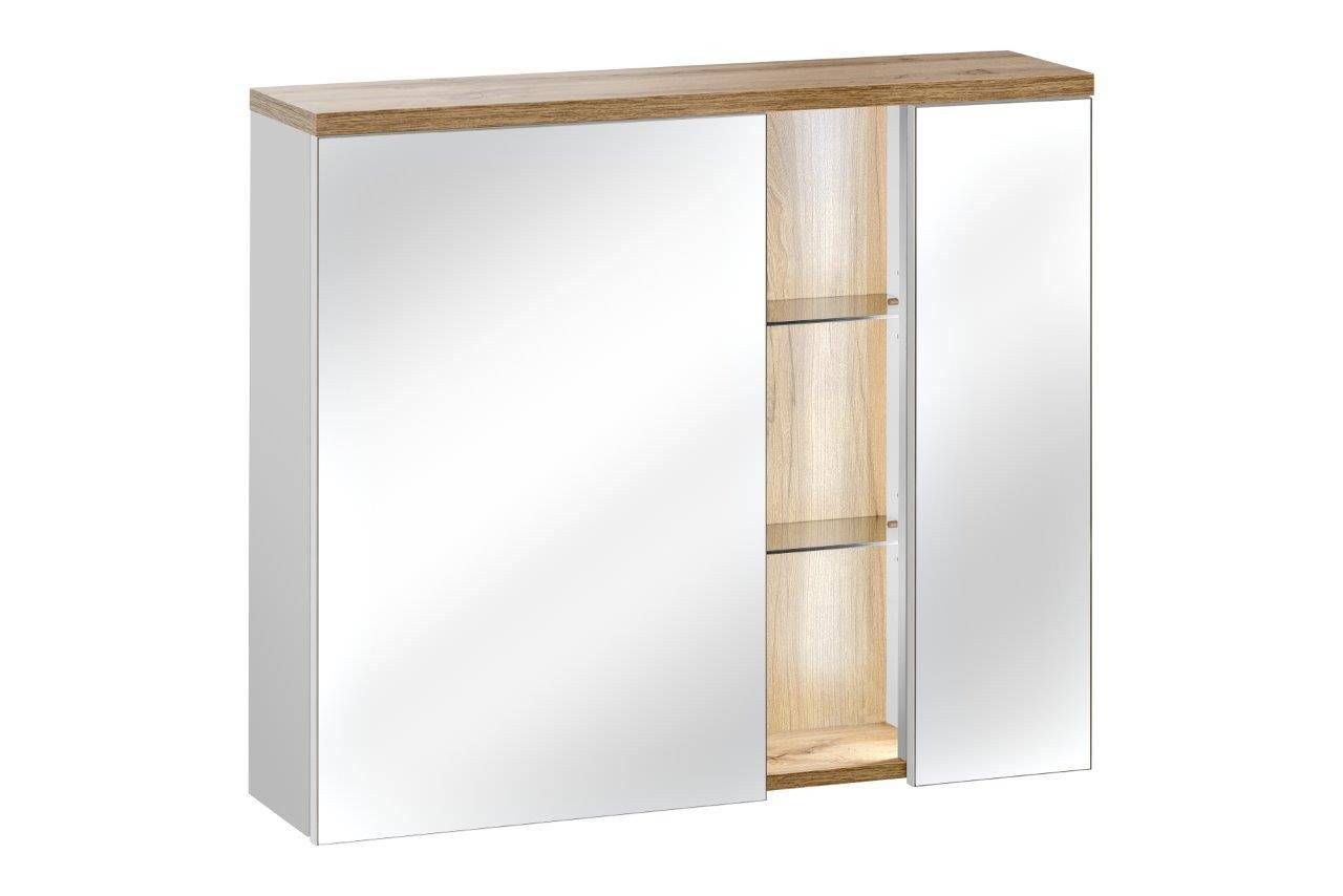 Zrkadlová skrinka BAHAMA WHITE 841