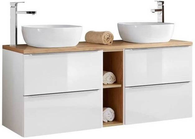 Skrinka do kúpeľne CAPRI WHITE D