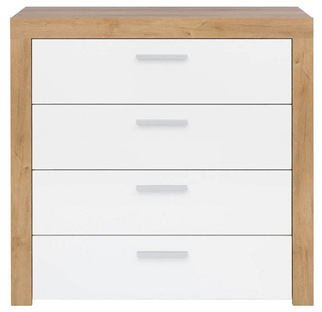 Biela komoda BALDER KOM4S