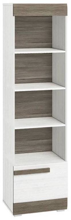 Regál do obývačky BLANCO 04