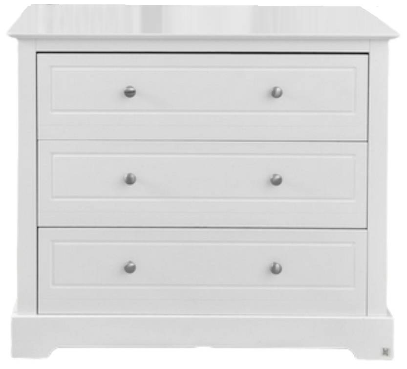 Biela komoda MARYLOU KOM 3S