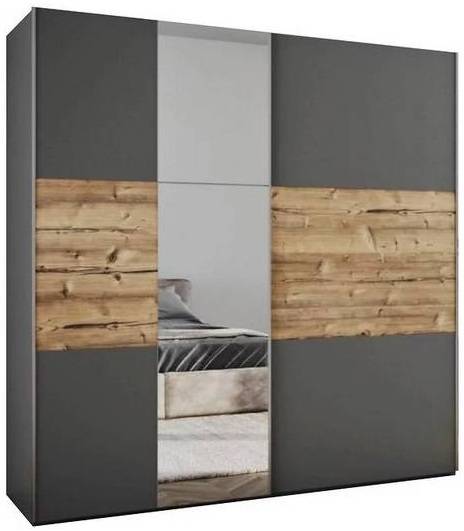 Skriňa s posuvnými dverami BASTIA 200 LUX