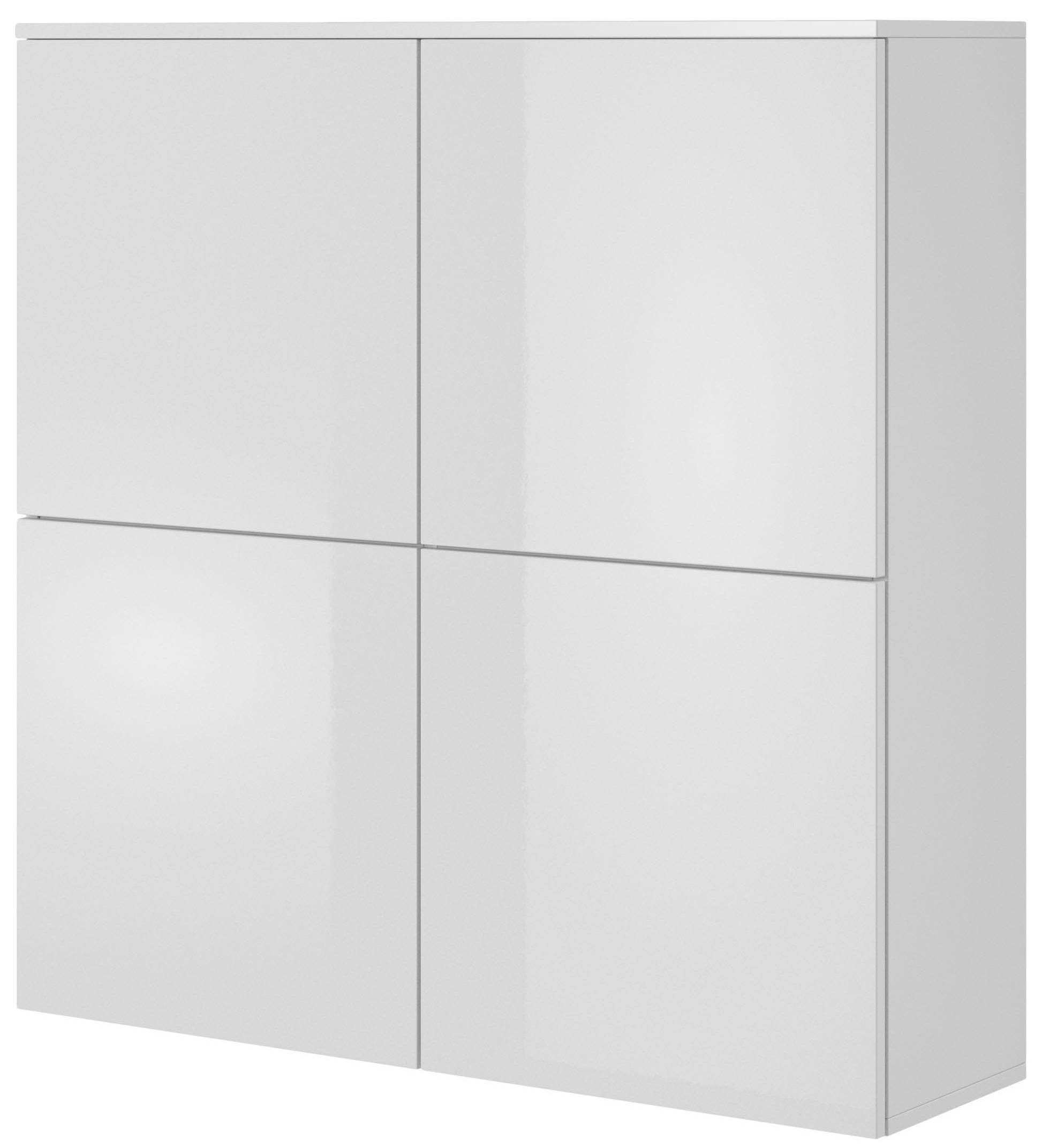Biela komoda LIVO KM100