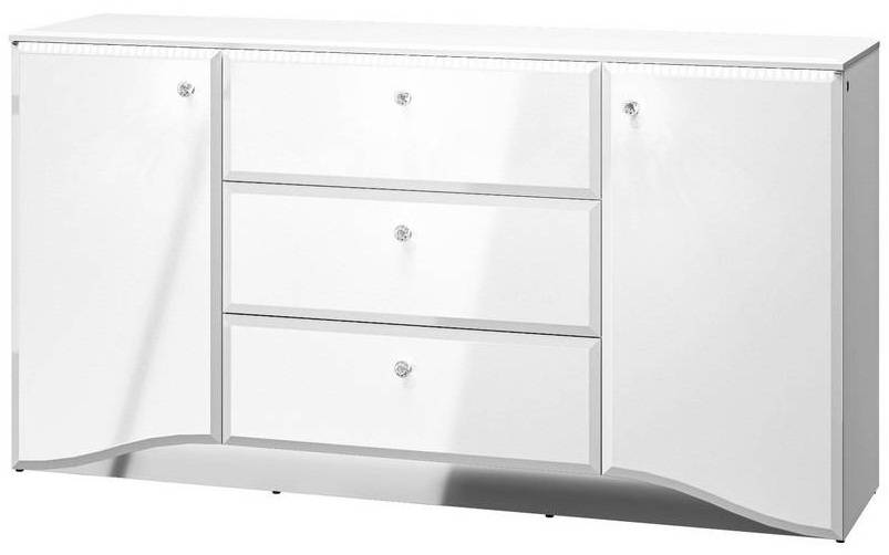 Biela komoda GLAMOUR 02