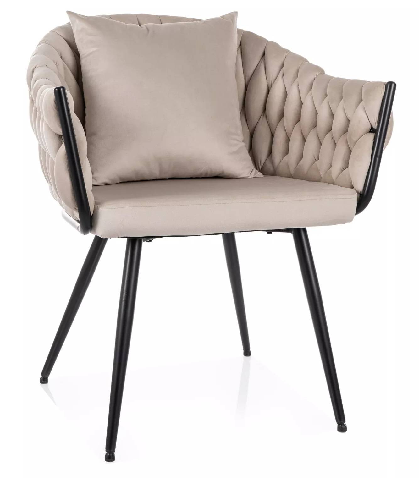 Jedálenská stolička NUVO VELVET