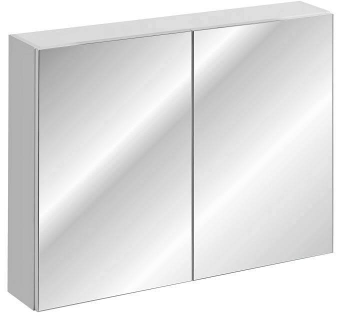 Zrkadlo do kúpeľne LEONARDO WHITE 84-90-B-2D