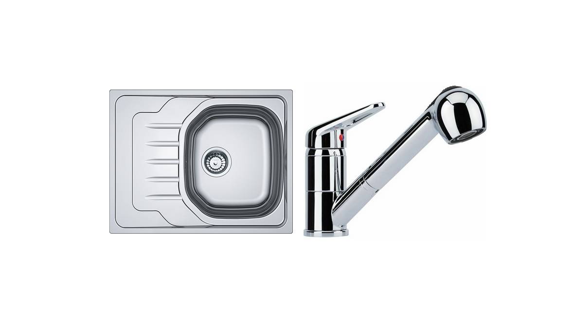 Set kuchynského drezu a batérie N73