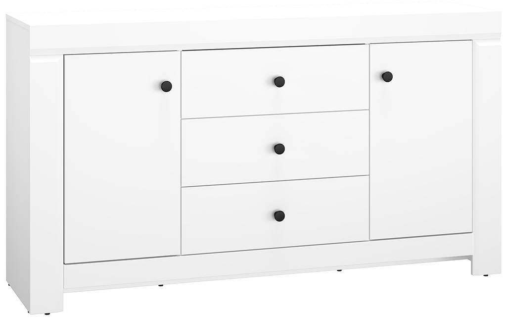 Biela komoda LAHTI 09
