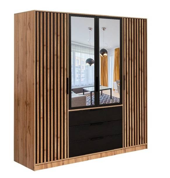 Šatníková skriňa BALI LUX D4