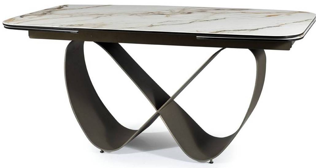Jedálenský stôl rozkladací INFINITY CERAMIC AMBER