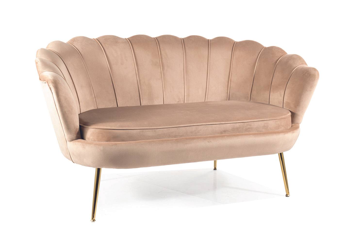 Lacná pohovka CAMELLIA 2 VELVET