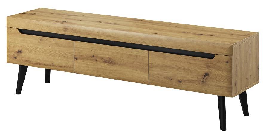 Televízny stolík NORDI RTV160, dub artisan