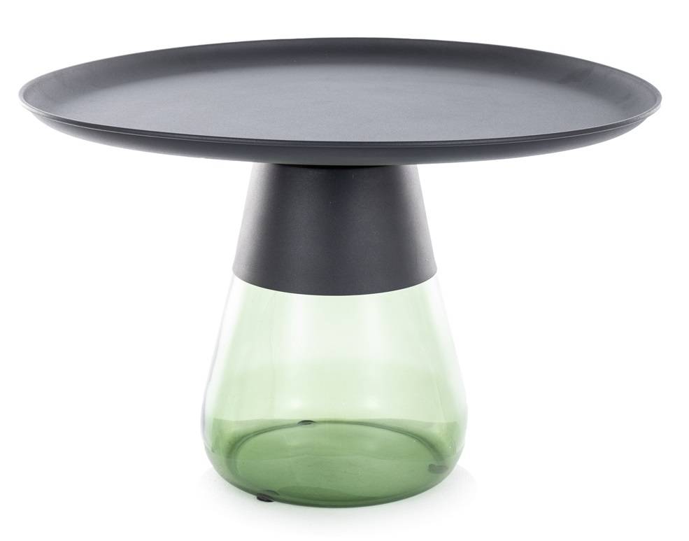 Konferenčný stolík okrúhly TIFFANY B BLACK