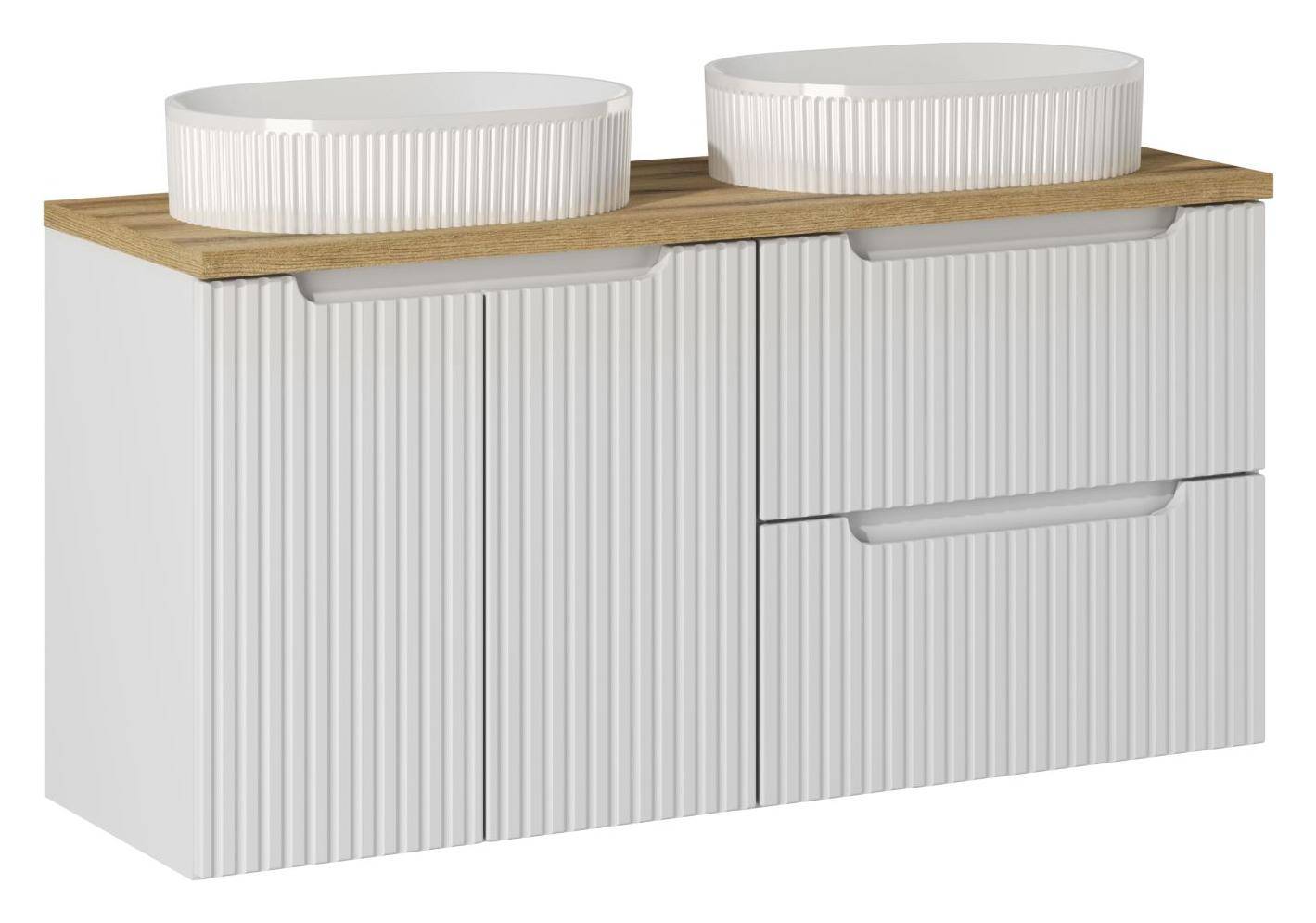 Skrinka do kúpeľne NOVA WHITE C
