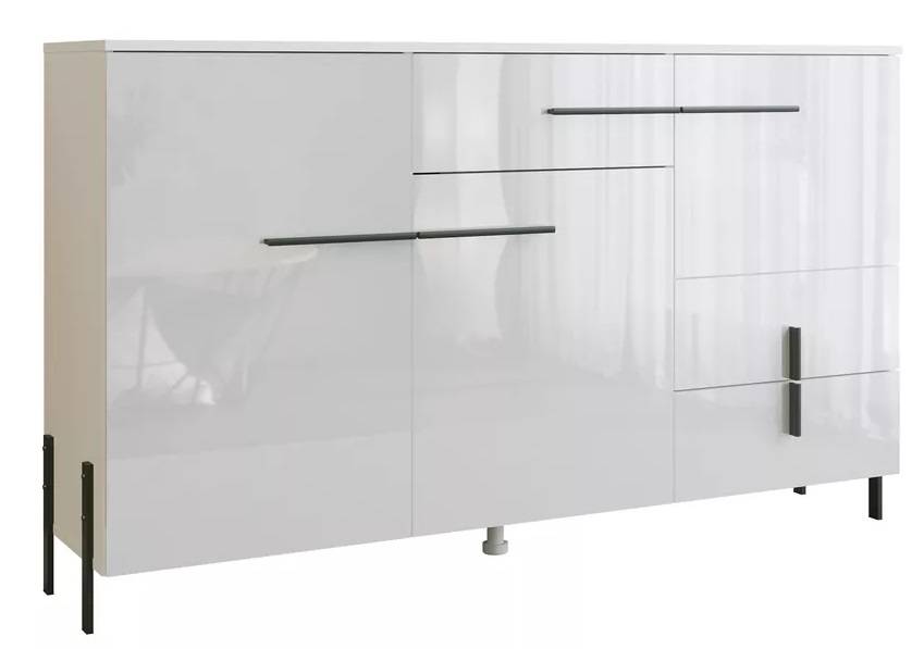Biela komoda VIGO TYP 40
