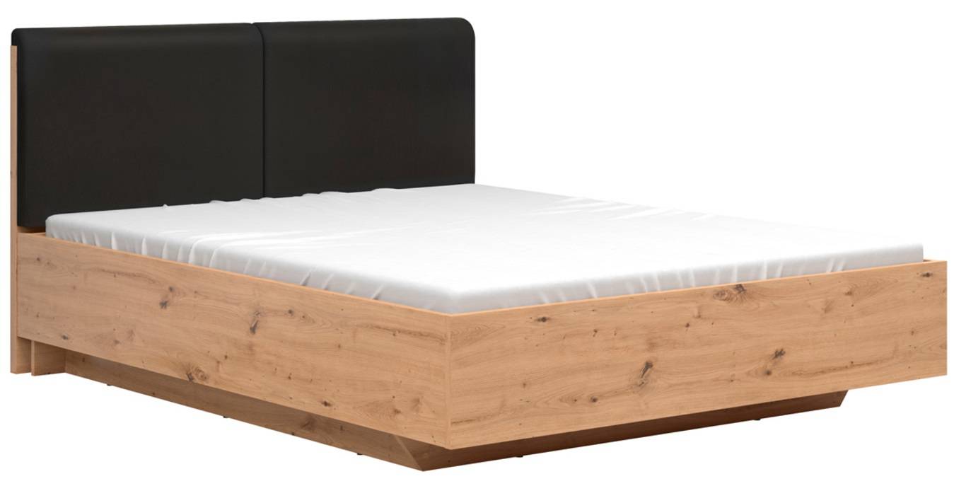 Manželská posteľ 160x200 LAMEA LOZ/160/B s roštom a úložným priestorom