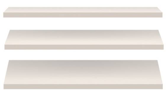 Poličky do skrine ANGA POL