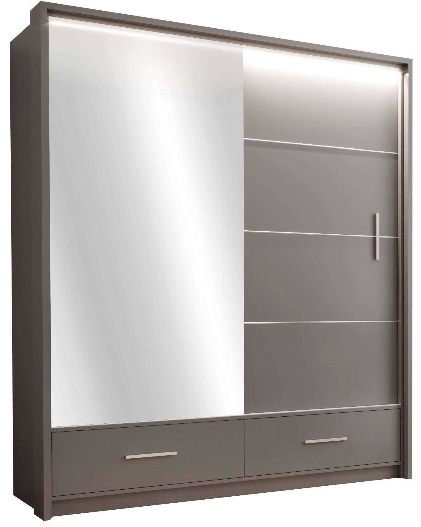 Skriňa s posuvnými dverami MARSYLIA 203 MAT