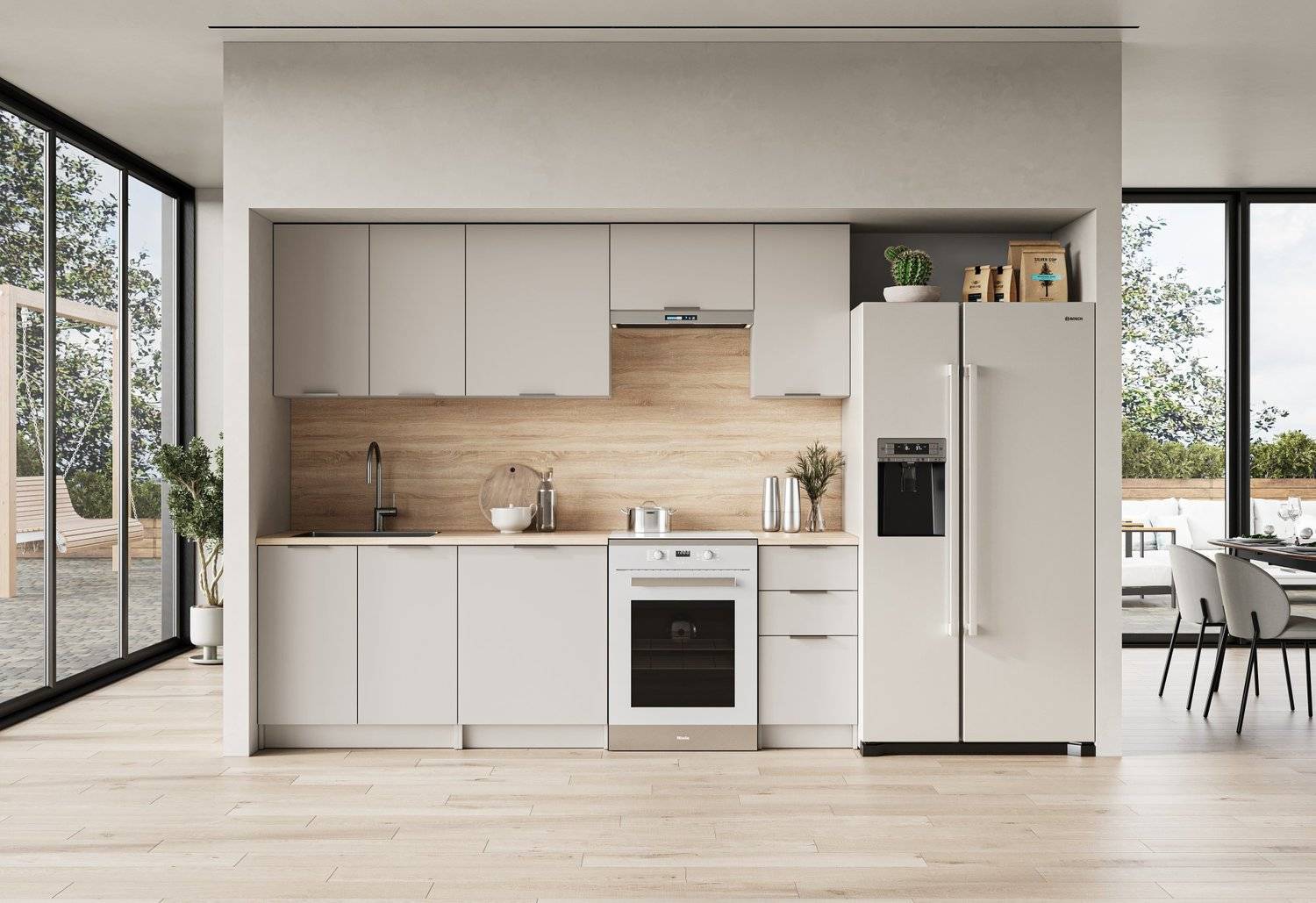 Moderná kuchynská linka BARCELONA 240
