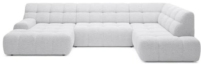 Sedačka v tvare U COCOON XL P