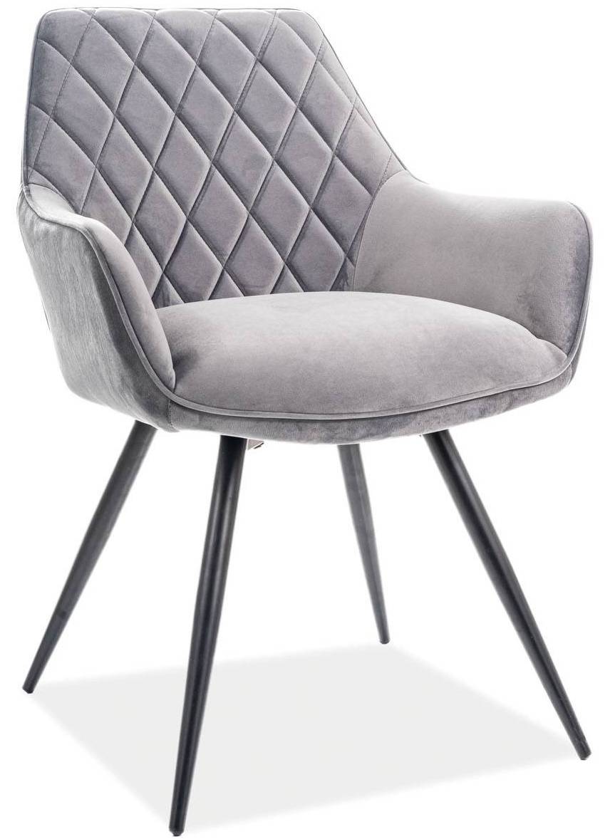 Jedálenská stolička LINEA VELVET
