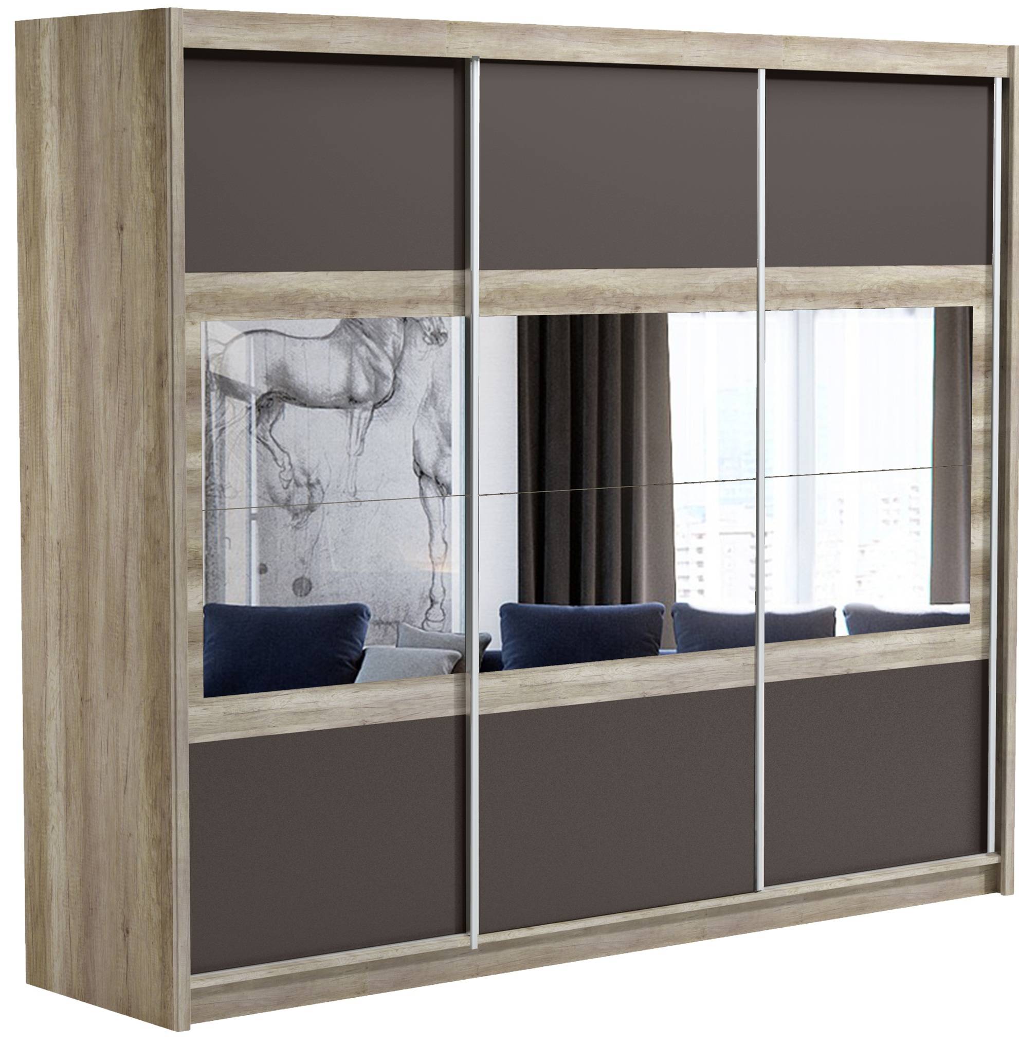 Skriňa s posuvnými dverami SALWADOR 250