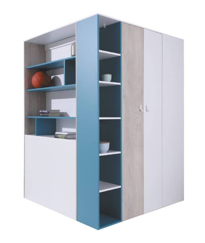 Skriňa do detskej izby PLANET PL1 L/P