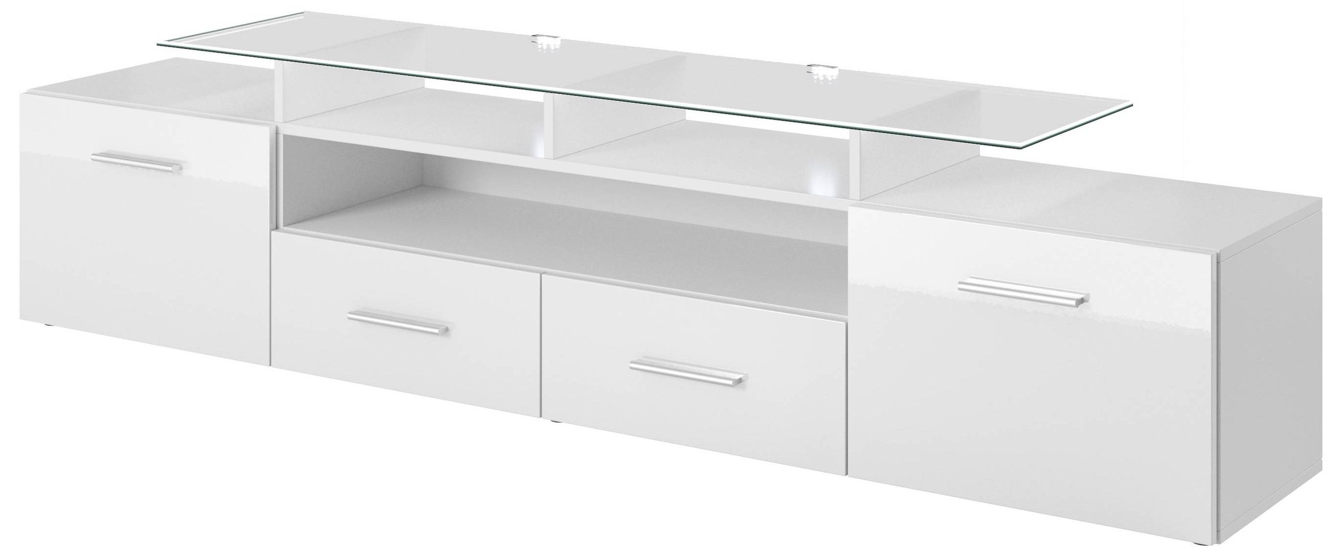 Tv stolík EVORA WHITE