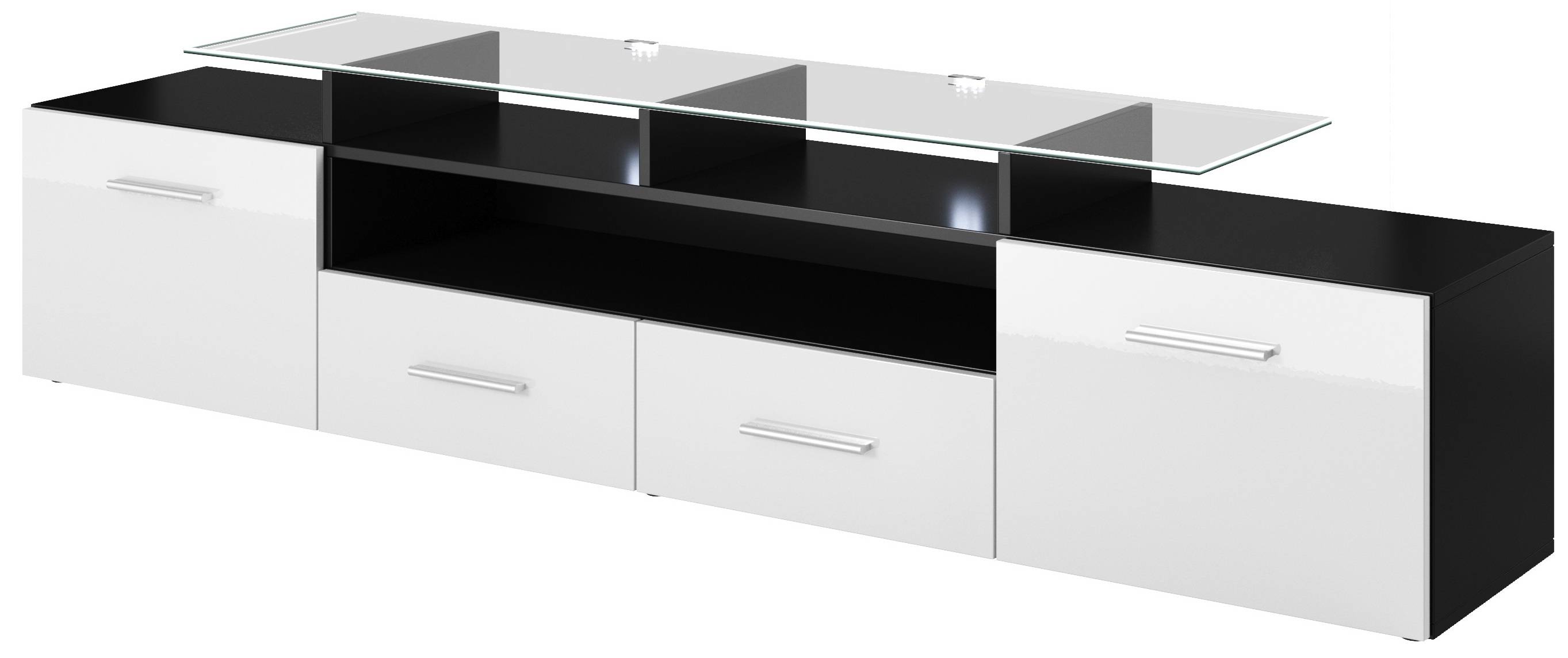 Tv stolík EVORA BLACK