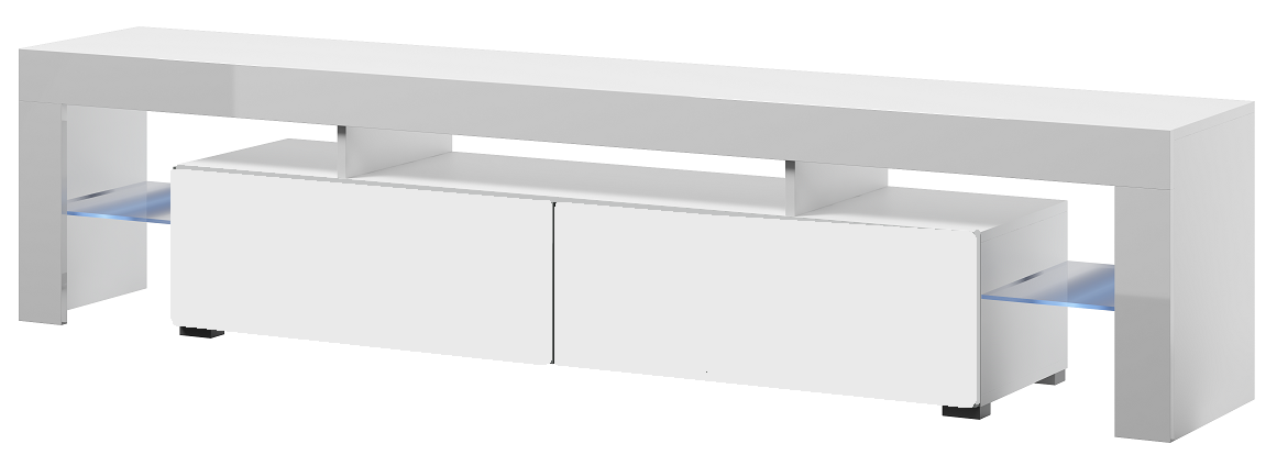 Tv stolík SOLO WHITE
