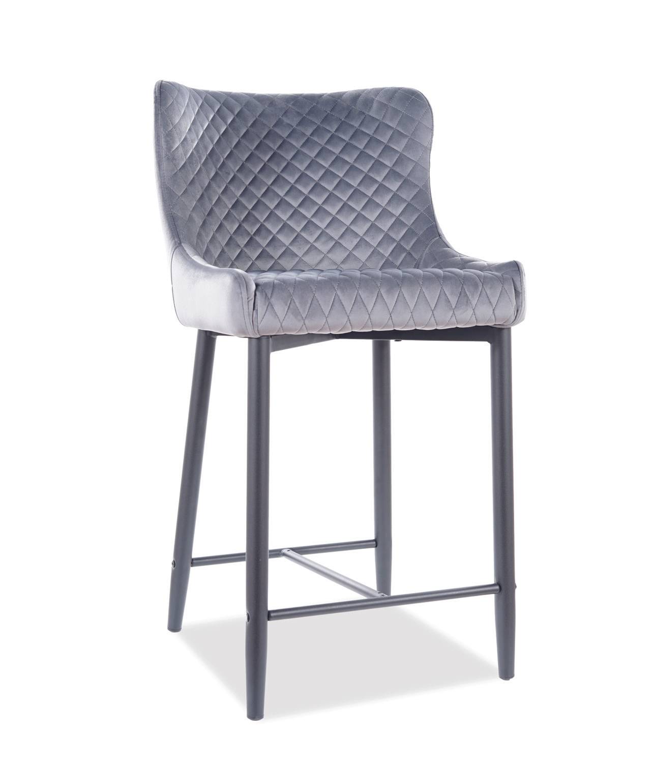 Barová stolička COLIN B VELVET H-2