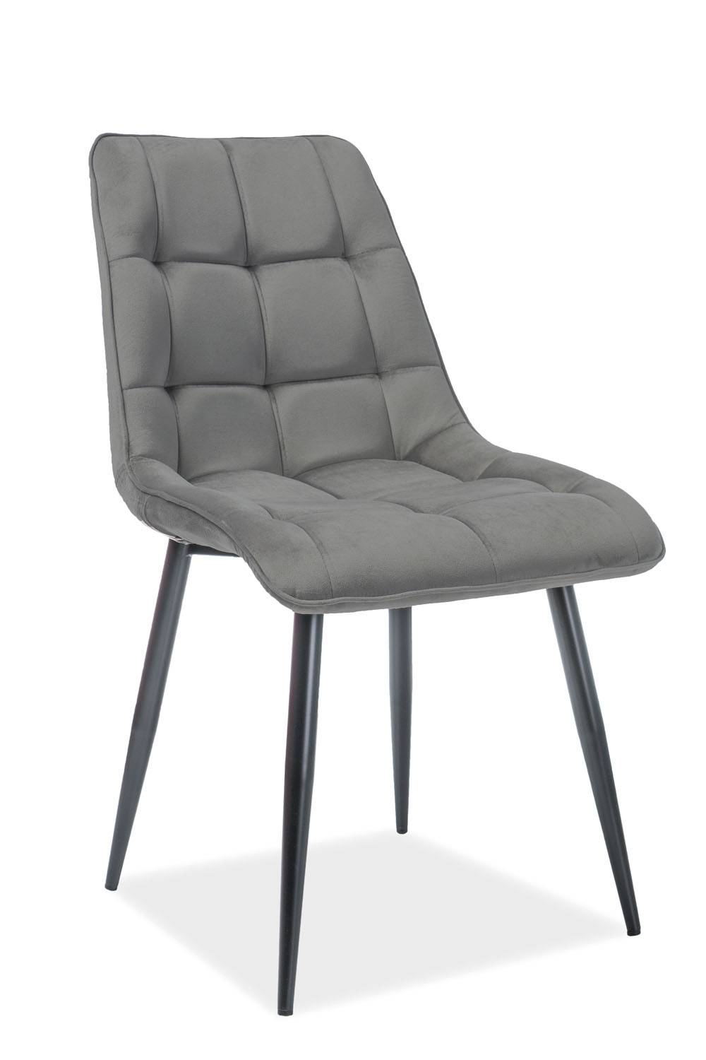 Jedálenská stolička CHIC MATT VELVET