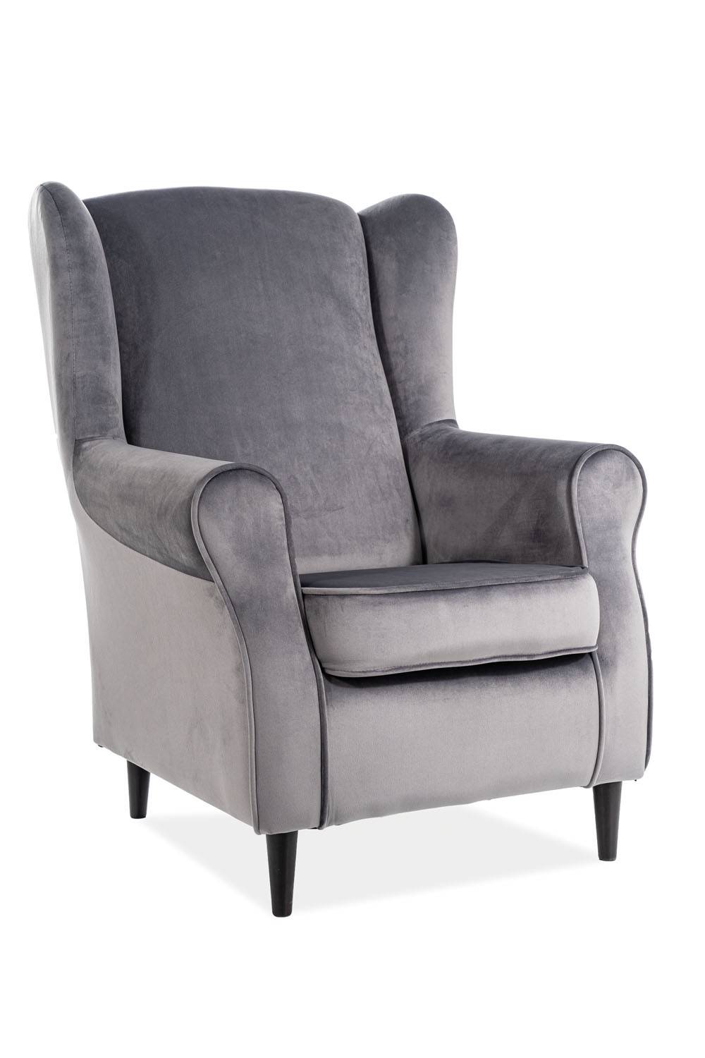 Kreslo ušiak BARON VELVET