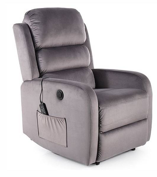 Masážne kreslo PEGAZ VELVET M