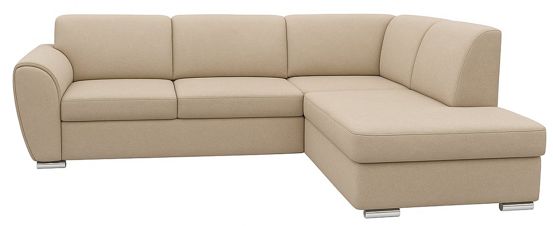 Rohová rozkladacia sedačka DORIS P