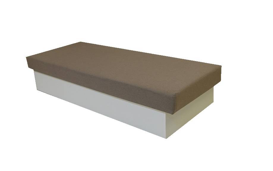 Posteľ 80x195 EDO 12 BIELE 