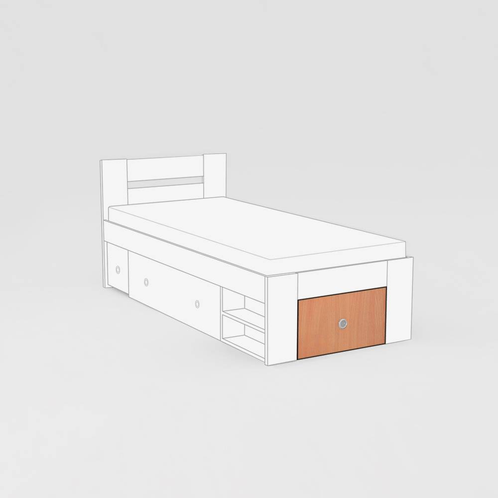 Čelo na posteľ REA LARISA UP ČELO 2 90x200