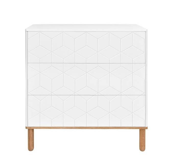 Biela komoda TOTEME 3S
