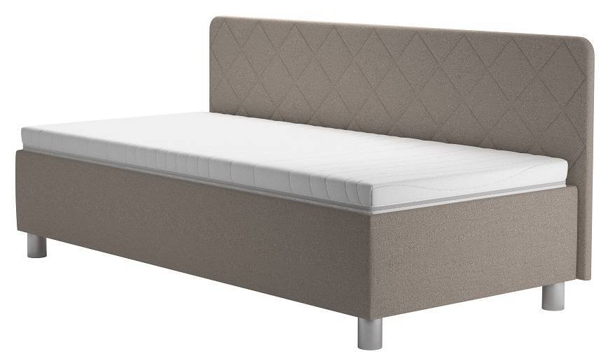 Posteľ 90x200 Blanar FIONA dlhé čelo 