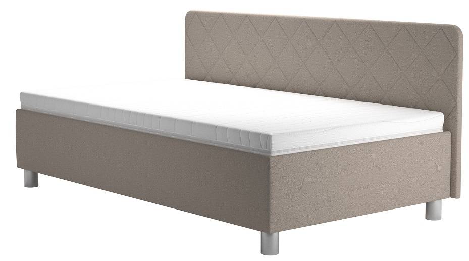 Posteľ 110x200 Blanar FIONA dlhé čelo 