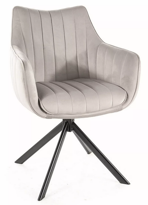 Jedálenská stolička AZALIA VELVET