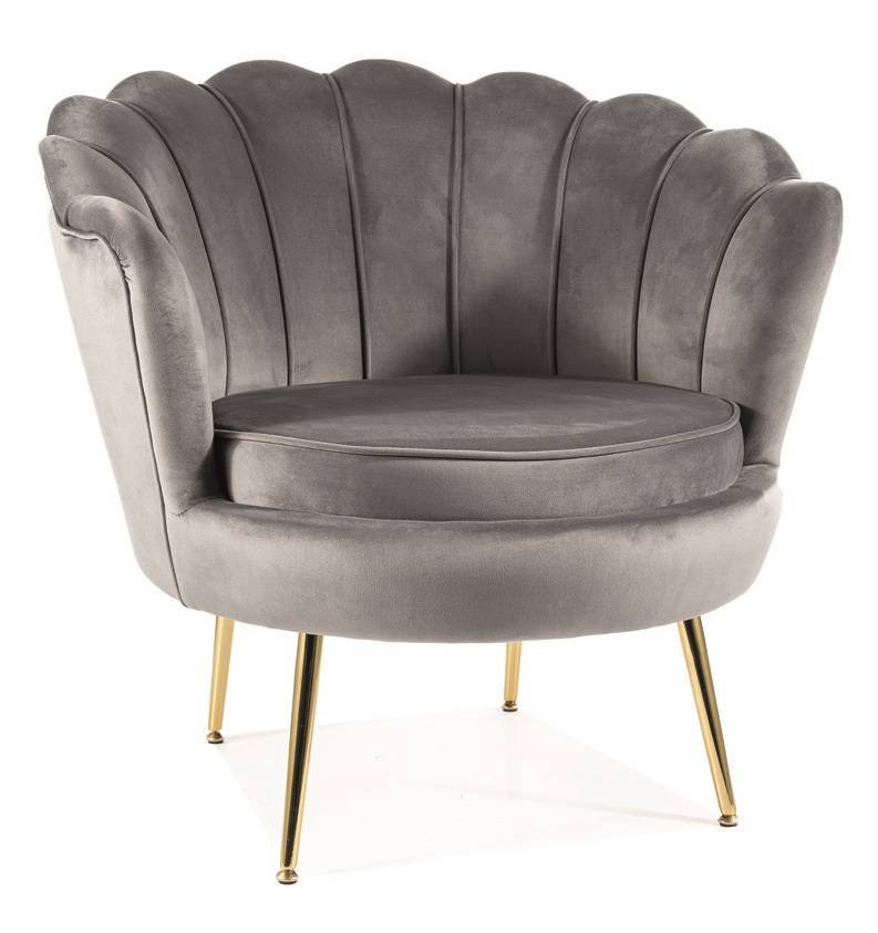 Kreslo do obývačky CAMELLIA 1 VELVET