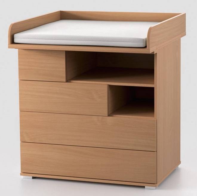 Komoda s prebaľovacím pultom REA MINNIE