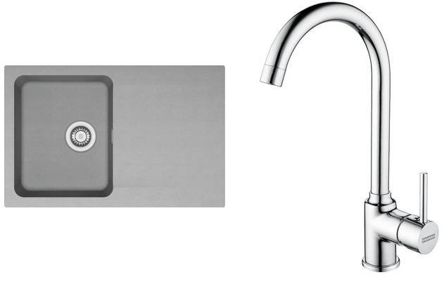 Set kuchynského drezu a batérie T96