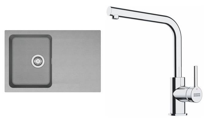 Set kuchynského drezu a batérie T111