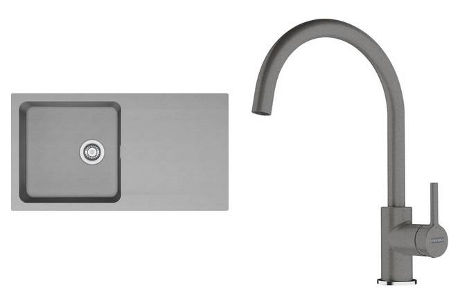 Set kuchynského drezu a batérie T120