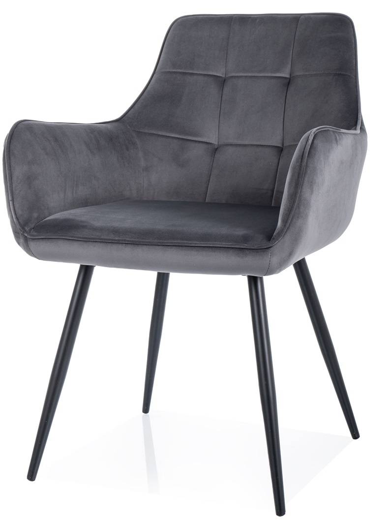 Jedálenská stolička LEMON VELVET