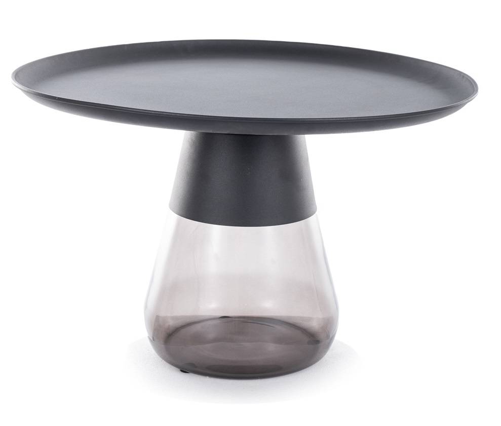 Konferenčný stolík okrúhly TIFFANY B BLACK